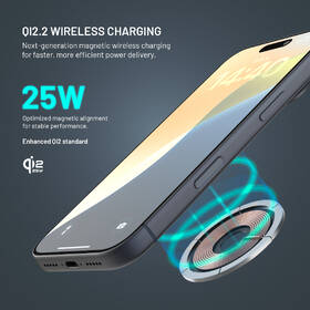 Bezdrôtová nabíjačka FIXED 3v1 MagPowerstation Alu 3 s podporou MagSafe sivá

 obrázok produktu 3 z 11