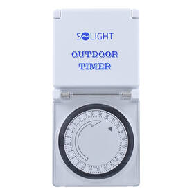 Spínač časový Solight vonkajšie, 24 h 

 obrázok produktu 2 z 6