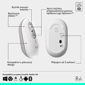 Myš Logitech POP biela

 obrázok produktu 10 z 13