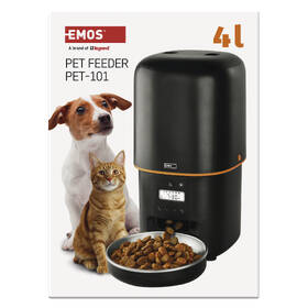 Inteligentný podávač EMOS Pet Care, 4 l čierne

 obrázok produktu 17 z 17