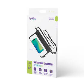 Puzdro na mobil športové Spello by Epico vodotesné crossbody na zips čierne

 obrázok produktu 4 z 4