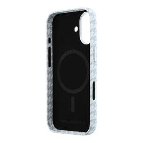 Kryt na mobil Karl Lagerfeld PU Houndstooth Resin Plate MagSafe na Apple iPhone 17 modrý

 obrázok produktu 5 z 6