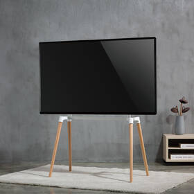 Stojan pre TV Nedis pre uhlopriečku 60"-75'', nosnosť 40kg biely

 obrázok produktu 11 z 12