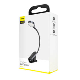 LED svetlo Baseus na čítanie s klipom sivé

 obrázok produktu 6 z 7