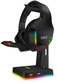 Stojanček Connect IT NEO Stand-It RGB na slúchadlá + USB hub čierny

 obrázok produktu 2 z 7