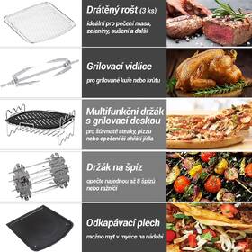 Fritéza teplovzdušná Tesla AirCook & Grill QG600 

 obrázok produktu 4 z 15
