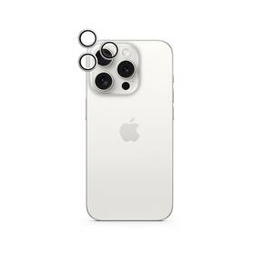 Ochranné sklo šošovky fotoaparátu Epico Aluminium Lens Protector na Apple iPhone 15 Pro/15 Pro Max strieborné

 obrázok produktu 1 z 1