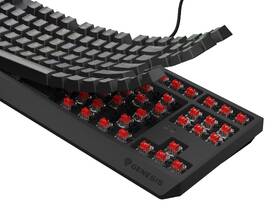 Klávesnica Genesis THOR 230, TKL, RGB, Outemu Red, US layout čierna

 obrázok produktu 9 z 9