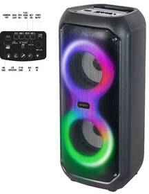 Párty reproduktor Power+ M-185BT čierny

 obrázok produktu 2 z 3