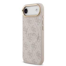 Kryt na mobil Guess PU Leather 4G Gold Frame MagSafe na Apple iPhone Air ružový

 obrázok produktu 2 z 7