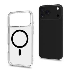 Kryt na mobil Celly GELSKIN Mag na Apple iPhone 17 Pro Max čierny/priehľadný

 obrázok produktu 1 z 8