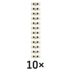 Svorkovnice EMOS ŠROUB. 12 PRV. 6–10MM2 57A/450V 10KS biela

 obrázok produktu 2 z 5