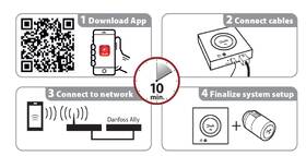 Bezdrôtová termohlavica Danfoss Ally S|tarterset, ZigBee 

 obrázok produktu 3 z 3