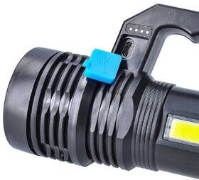 Lampáš Solight WN46, LED nabíjací, s rukoväťou a bočným svetlom, 150+100lm, Li-Ion čierna

 obrázok produktu 8 z 9