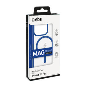 Kryt na mobil SBS Mag Frame s MagSafe na Apple iPhone 15 Pro modrý

 obrázok produktu 1 z 1