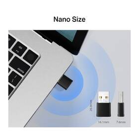 Wi-Fi adaptér Mercusys MA20NB, AC650 Nano Wi-Fi Bluetooth čierny

 obrázok produktu 7 z 8
