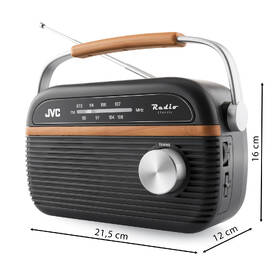 Rádioprijímač JVC RA-E215G sivý

 obrázok produktu 2 z 7