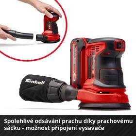 Excentrická brúska Einhell TE-RS 18 Li (bez batérie)  4462010 

 obrázok produktu 5 z 11