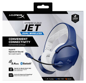 Headset HyperX Cloud Jet Wireless modrý

 obrázok produktu 9 z 9