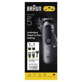 Zastrihávač multifunkčný Braun AIO5520 sivý

 obrázok produktu 2 z 6