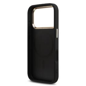 Kryt na mobil Guess 4G Strass Triangle Logo Gold Frame MagSafe na Apple iPhone 18 Pro čierny

 obrázok produktu 4 z 6