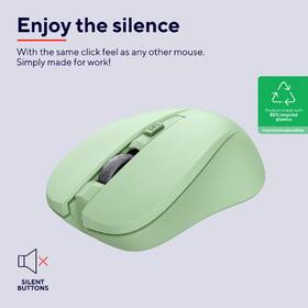 Myš Trust Mydo Silent Click zelená

 obrázok produktu 5 z 8