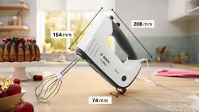 Ručný šľahač Bosch MFQ37400 sivý/biely

 obrázok produktu 4 z 20