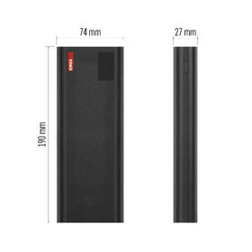 Powerbank EMOS NTBF30, 27000 mAh, 100W čierny

 obrázok produktu 9 z 15