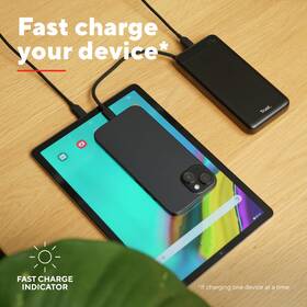 Powerbank Trust Fiera, 20000 mAh, s káblom, 2x USB-C čierna

 obrázok produktu 6 z 11