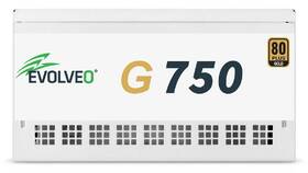 Zdroj Evolveo G750 White 750W 80+ Gold, ATX 3.1 biely

 obrázok produktu 6 z 11