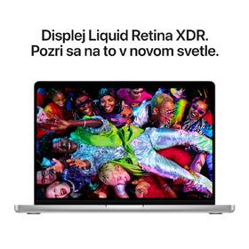 Notebook Apple CTO 14" s nanotexturou M5 10× CPU 10× GPU, 32 GB, 1 TB - strieborný SK 

 obrázok produktu 5 z 8