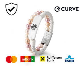 Platobný náramok Carneo Pay Snow Rose M biely

 obrázok produktu 5 z 5