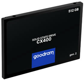 SSD Goodram CX400 512GB Gen.2 SATA III 2,5" 

 obrázok produktu 1 z 6