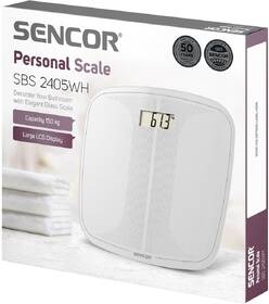 Osobná váha Sencor SBS 2405WH biela

 obrázok produktu 7 z 7