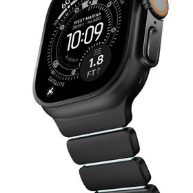 Remienok NOMAD Stratos Titanium FKM na Apple Watch 45/46/49 mm čierny

 obrázok produktu 10 z 10