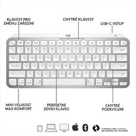 Klávesnica Logitech MX Keys Mini for Mac, US sivá

 obrázok produktu 4 z 9