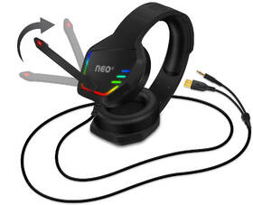 Headset Connect IT NEO+ čierny

 obrázok produktu 3 z 8