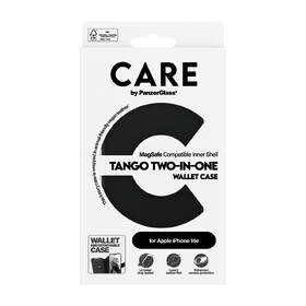 Puzdro na mobil flipové PanzerGlass CARE Tango 2v1 MagSafe na Apple iPhone 17e/16e čierne

 obrázok produktu 4 z 4