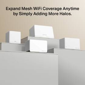Kompletný Wi-Fi systém Mercusys Halo H85X AX3000 Mesh Wi-Fi 6 (3 ks) biely

 obrázok produktu 8 z 9