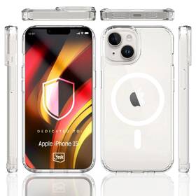 Kryt na mobil 3mk HARDY LiqForce MagCase na Apple iPhone 15 priehľadný

 obrázok produktu 3 z 4