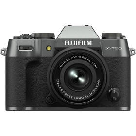 Digitálny fotoaparát Fujifilm X-T50 + XC 15-45mm f/3.5-5.6 OIS PZ čierny/sivý

 obrázok produktu 1 z 11