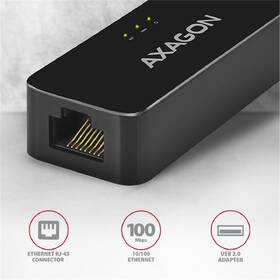 Sieťová karta Axagon ADE-XR, USB 2.0/RJ45 čierna

 obrázok produktu 1 z 6