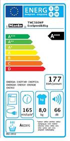 Sušička bielizne Miele TWC 560 WP biela

 obrázok produktu 1 z 8