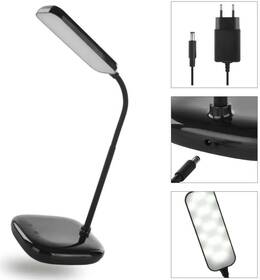 Stolná lampa EMOS MOLLY, 650 lm, stmievanie, 12 W, studená/teplá/neutrálna biela čierna

 obrázok produktu 12 z 14