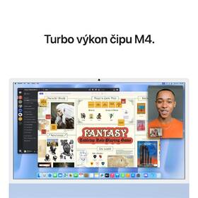 PC all in-one Apple 24" M4 10× CPU 10× GPU, 24 GB, 512 GB - modrý SK 

 obrázok produktu 5 z 8