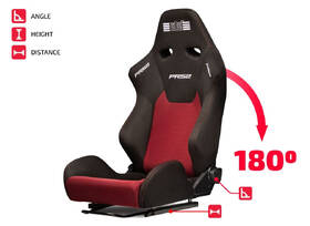 Prídavné sedadlo Next Level Racing PRS2 Performance Reclining Sim Racing Seat čierne/červené

 obrázok produktu 5 z 8