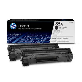Toner HP 85A, 2x 1 600 strán 2-pack čierny

 obrázok produktu 1 z 5