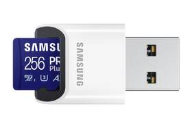 Pamäťová karta Samsung 256GB UHS-I U3 (180R/130W) + USB adaptér 

 obrázok produktu 1 z 5