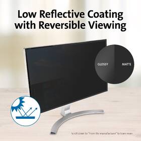 Privátny filter KENSINGTON MagPro™ pre monitor 24“ (16:10), dvojsmerný, magnetický, odnímateľný 

 obrázok produktu 5 z 13