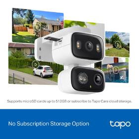 IP kamera TP-Link Tapo C246D 2K Dual biela

 obrázok produktu 9 z 11